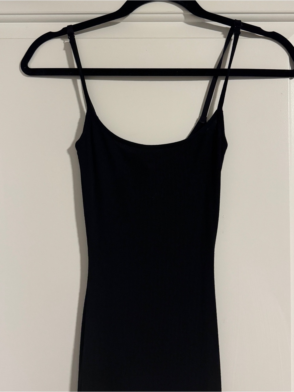 Skims Soft Lounge Slip Dress Onyx XXS